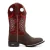 Bota Texana Masculina Sorraia Vinho Bico Redondo