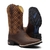 Men's Checkered Brown Cowboy Boots - Botas Texanas e Botas Country - Masculinas e Femininas