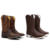 Men's Orange Chess Texan Boots + Gaio Fronteira Texan Boots