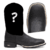 Mysterious Black Texan Boot