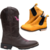 Combo Botas Texanas Femeninas Boi Rosa + Botina