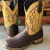 Holland Men's Western Boots Wooden Sole on internet