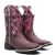 Imagem do Combo - Bota Texana Feminina Floral rosa Econômica + Bota Texana Masculina Percheron - Economicas