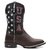 Bota Texana Masculina Stars Blanca EE. UU.