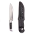 Funda de cuero negra + Cuchillo de acero inoxidable en internet