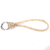 Hang Raw Leather Country Keychain