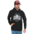 Moletom Country Masculino Preto Com Capuz Rodeo