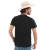 Imagen de Bota Texana Boi Blanco Café + Camiseta Country Wanted Negra Algodón