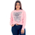 Sudadera Country Femenina Rosa Sheriff