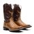 Brown Havana Western Boots Square Toe - buy online