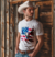 Camiseta Country Patriotismo Selvagem - Botas Texanas e Botas Country - Masculinas e Femininas