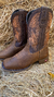 Rustic Texan Boot Cocal Coffee Sole - buy online