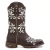 Bota Texana Feminina Bico Quadrado Marrom 7MBoots