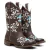 Bota Texana Feminina Bico Quadrado Marrom 7MBoots