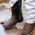 Combo Bota Texana Masculina Boi Café + Botina