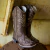 Bota texana femenina Cerejeira