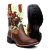 Bota Texana Masculina Country United Kingdom - Econômico na internet