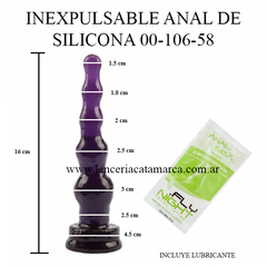 CAIMAN INEXPULSABLE ANAL DE SILICONA 00-106-58 - comprar online