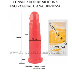 CAIMAN CONSOLADOR MACIZO VARA DE SILICONA 00-602-54