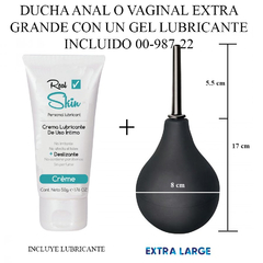 CAIMAN DUCHA ANAL O VAGINAL 200 ML CON UN GEL ANAL 00-987-22