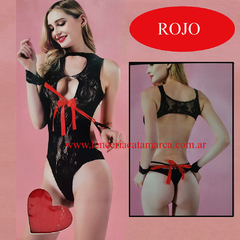 BODY RED ROJO CON ESPOSAS 005-E11R
