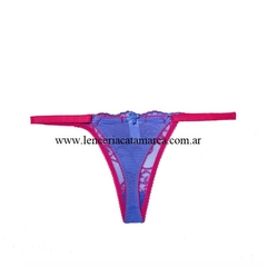 VICTORIA COSSY TANGA COLALESS DE PUNTILLA REGULABLE 02 ALLI - CATAMARCASEX LENCERIA Y SEX SHOP