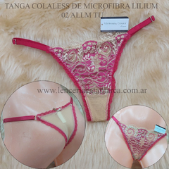 VICTORIA COSSY TANGA COLALESS DE MICROFIBRA LILIUM 02 ALLM TU