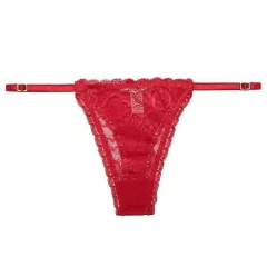 VICTORIA COSSY TANGA COLALESS DE PUNTILLA ROJO 02 PASS - CATAMARCASEX LENCERIA Y SEX SHOP