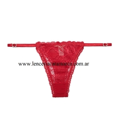 VICTORIA COSSY TANGA COLALESS DE PUNTILLA ROJO 02-2 PASS en internet