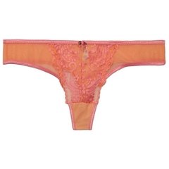 VICTORIA COSSY COLALESS PUNTILLA Y MICROTUL NARANJA CON ROSADO 03 FRES - comprar online