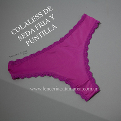 VICTORIA COLALESS SEDA FRIA Y PUNTILLA VIOLETA 03 GEMV