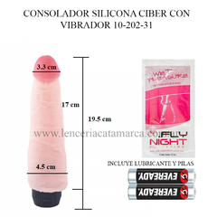 CAIMAN CONSOLADOR BRAD STON CIBER CON VIBRADOR DE SILICONA 10-202-31