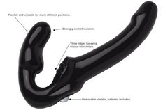 CAIMAN REVOLVER STRAP ON CON VIBRADOR 1 VELOCIDAD DE SILICONA 19-000-22
