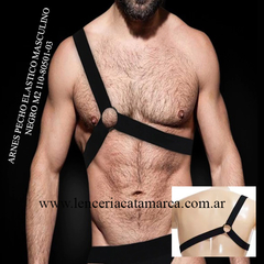 SEX ARNES PECHO ELASTICO MASCULINO NEGRO M2 110-80501-03