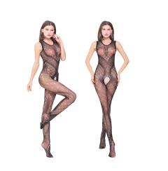 CATSUIT DE RED CON DIAMANTES BLANCO 11602-2B - comprar online