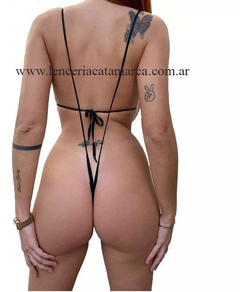 LADY BODY DE ENCAJE ABIERTO REGULABLE NEGRO 145N - comprar online