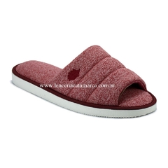 IKKI PANTUFLA BORDADA DAMA ROJO 16R