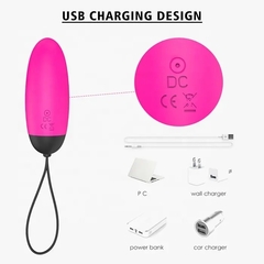 ST HUEVO ESTIMULADOR CON VIBRADOR A CONTROL REMOTO 10 VELOCIDADES LUXURY EGG 5 RECARGABLE 19040 - comprar online