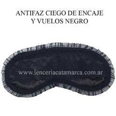 MARCA X ANTIFAZ DE PUNTILLA NEGRO 1830N