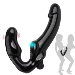 CAIMAN REVOLVER STRAP ON CON VIBRADOR 1 VELOCIDAD DE SILICONA 19-001-22