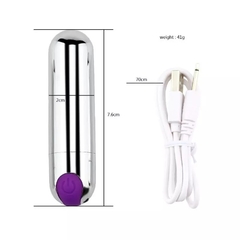 ST ESTIMULADOR CON VIBRADOR SILVER BULLET PURPLE 10 VELOCIDADES RECARGABLE VB009-FUCSIA - comprar online