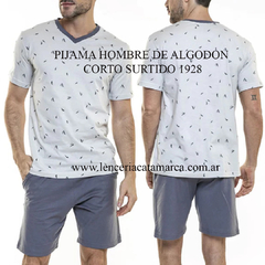 EYELIT PIJAMA HOMBRE DE ALGODON CORTO SURTIDO 1928S