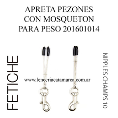ST APRETA PEZONES CON CUELGA PESO NIPLES CHAMPS 10 201201029