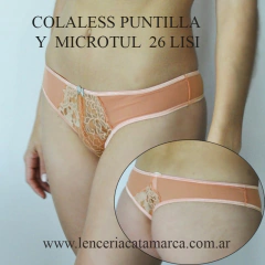 VICTORIA COSSY COLALESS PUNTILLA Y MICROTUL 26 LISI