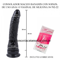 CAIMAN CONSOLADOR BANANIN CON SOPAPA DE SILICONA 30-702-22