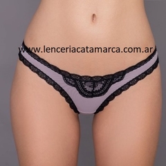 ANDRESSA PACK DE COLALESS DE MICROFIBRA, LYCRA Y ENCAJE L0305S - comprar online