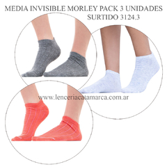 COCOT MEDIA INVISIBLE MORLEY PACK 3 UNIDADES COLORES SURTIDO 3124.3