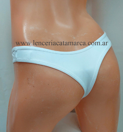 MEU BEM COLALESS DE MICROFIBRA Y TUL BORDADO BLANCO 340B - comprar online