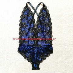 TENDENCIAS BODY DE ENCAJE AZUL 4070AZ en internet