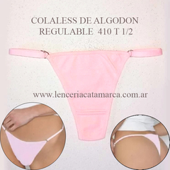 DIME COLALESS DE ALGODON REGULABLE ROSADO 410RO T 1/2